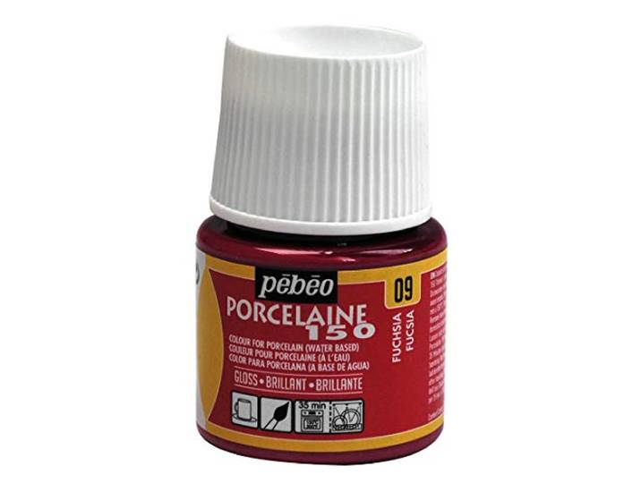 Porseleinen Verf P150. fuchsia roze