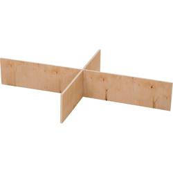 Siena Garden VDS-1200-4-GWM Rahmenteiler Natur 1 St.