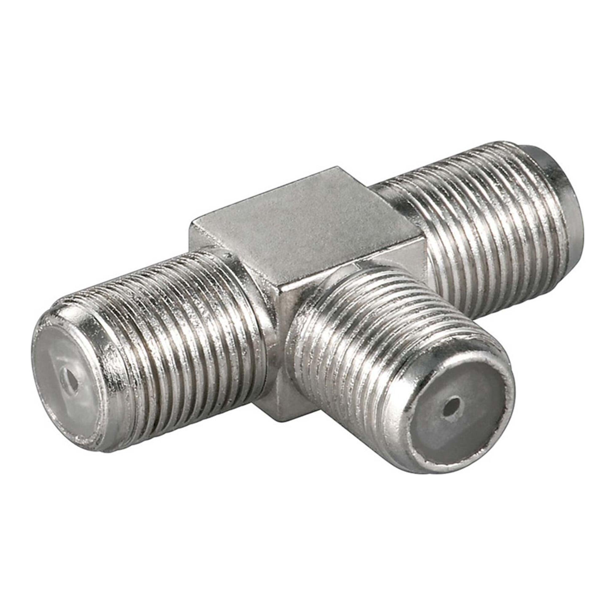 Goobay Adapter F-Kpl./2xF-Kpl. F-T-Stück 11848)