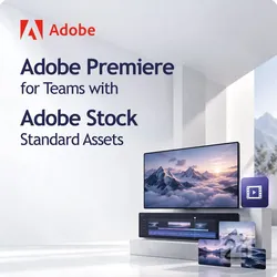 Adobe Premiere for Teams with Adobe Stock Standard Assets