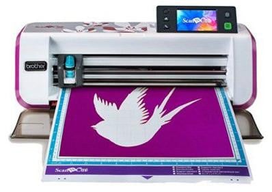 Brother ScanNCut CM600 hobbyplotter met scanner en snijmachine