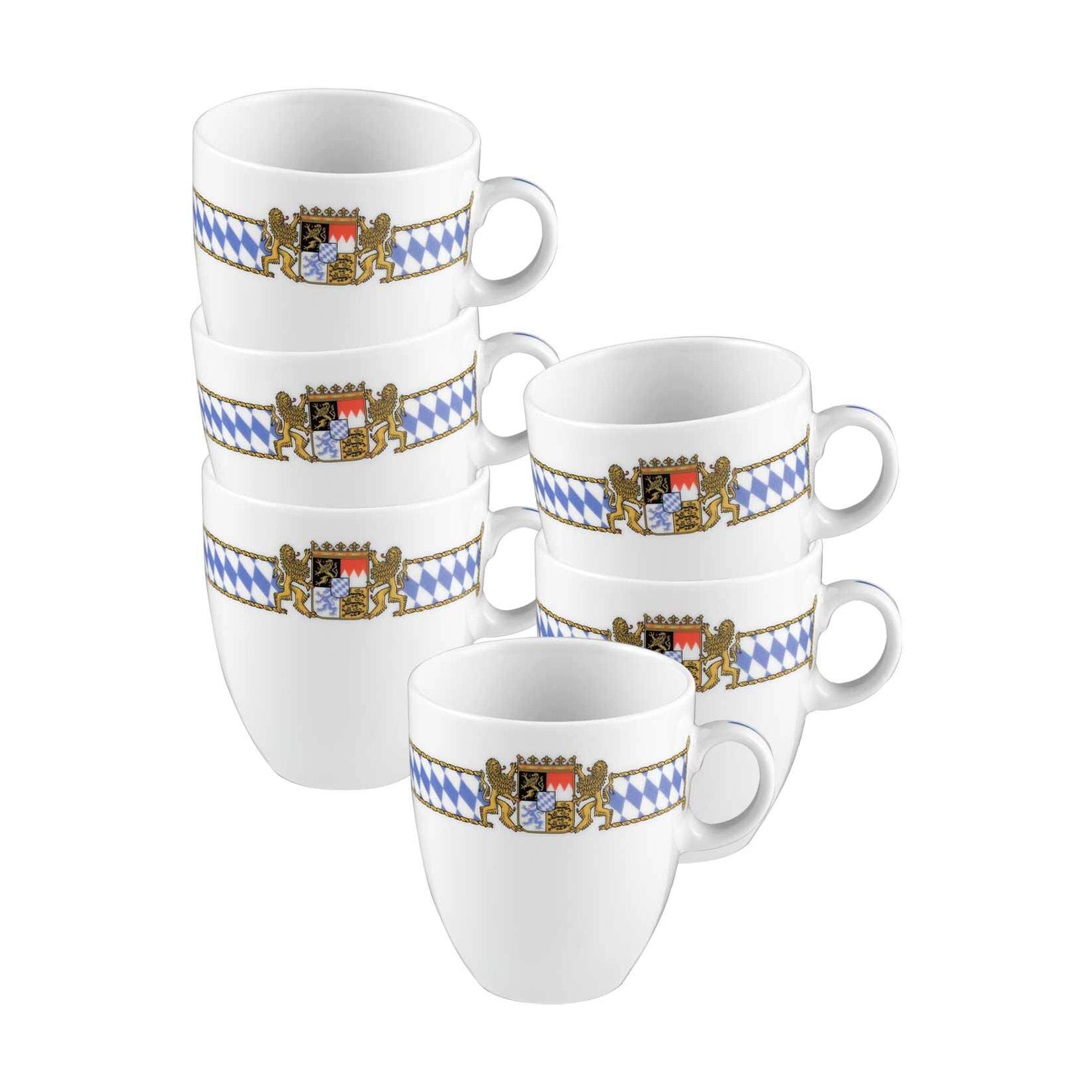 Seltmann Weiden Becher Compact Bayern 0,4 l 6er Set