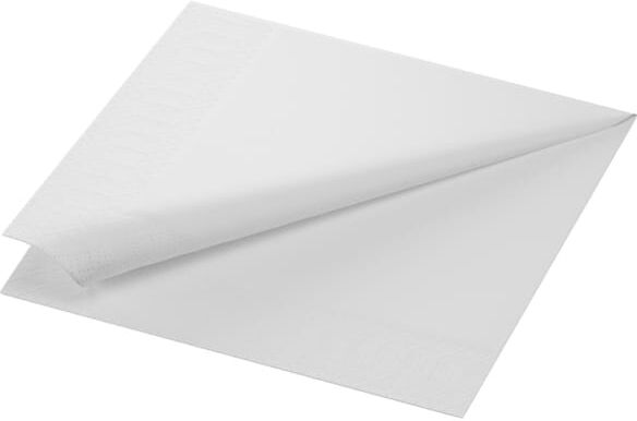 Servett Vit, 3-lager, 40x40cm, 125/fp, 8frp