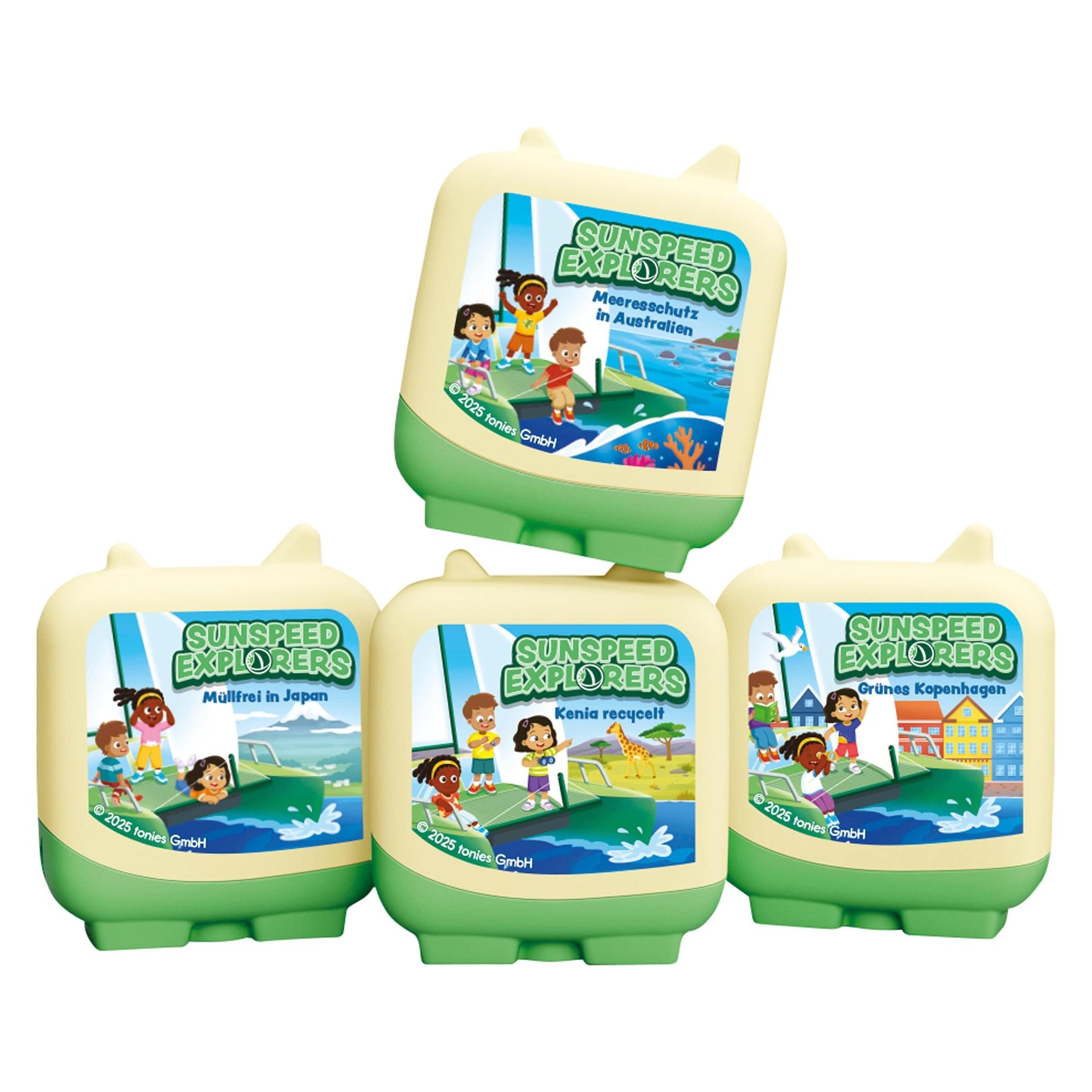 Tonies CT Sunspeed Explorers 4er Set (Deutsch, 129 min) (11002635)