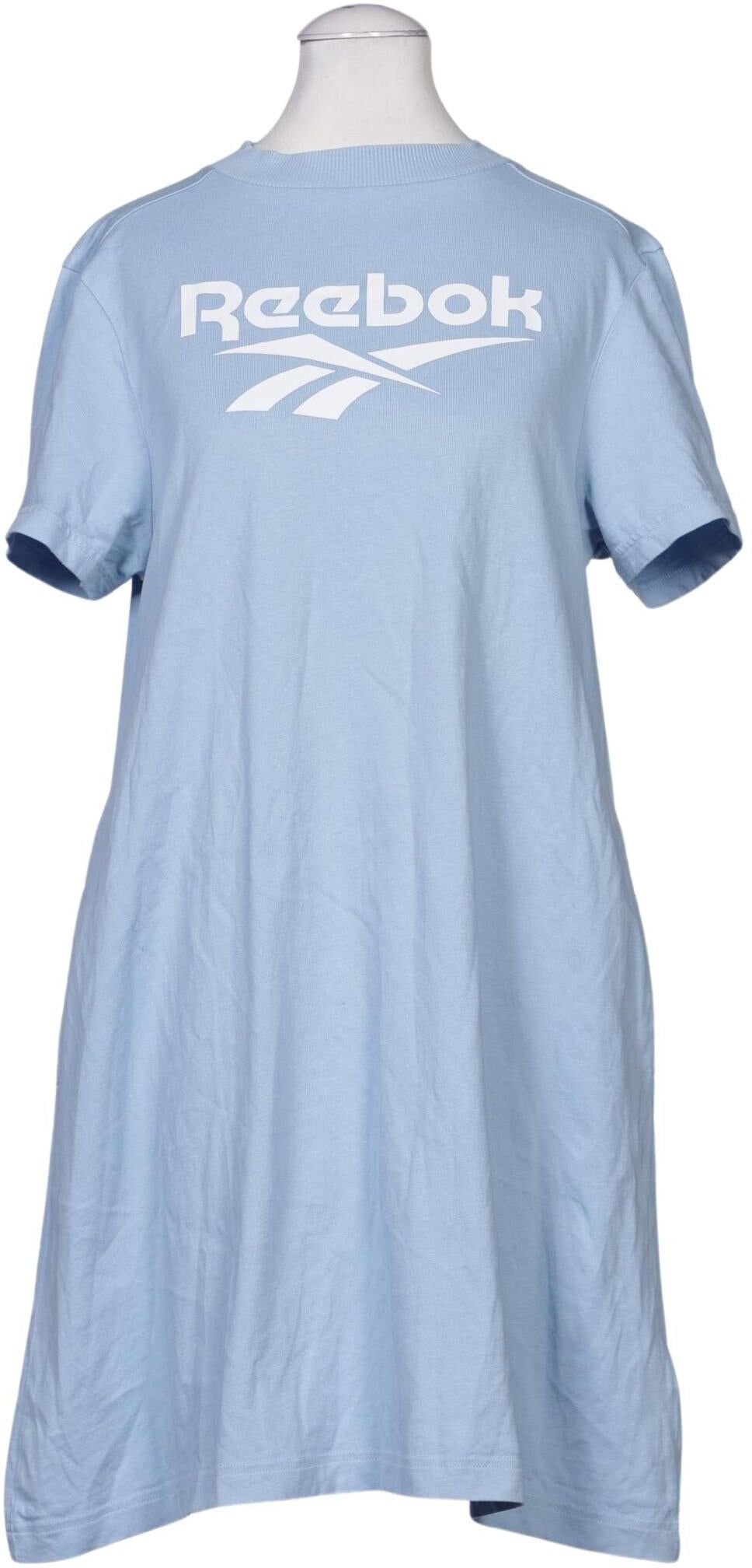 Reebok Classic Damen Kleid, Hellblau, Gr. S, Baumwolle / Elasthan - Second Hand