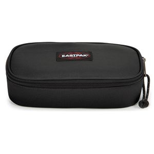 Eastpak Oval XL Single Black, Federmäppchen Schlamperetui, aus Stoff, schwarz