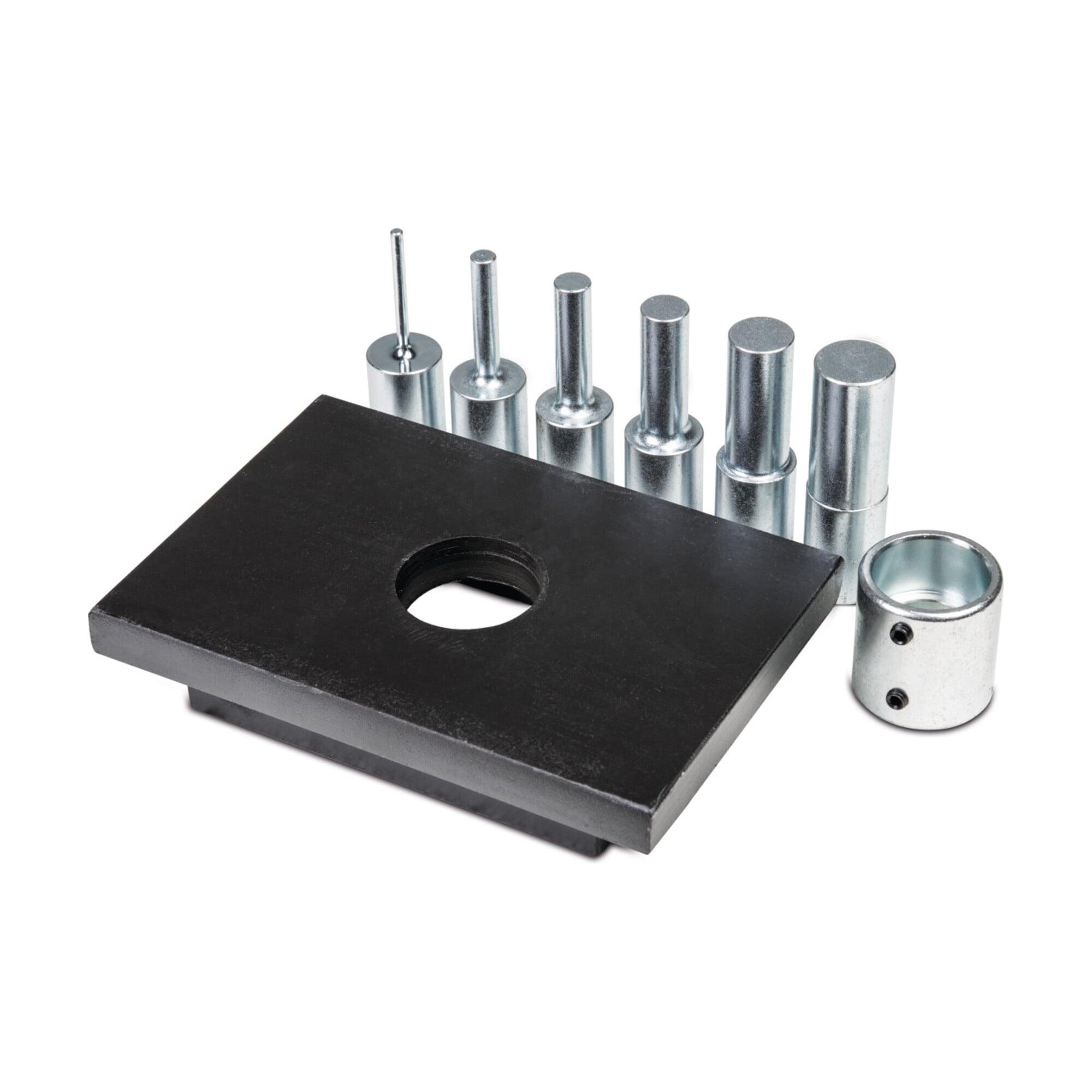 metallkraft Druckdornsatz 6-teilig mit Lochplatte für WPP 15 (4101115)