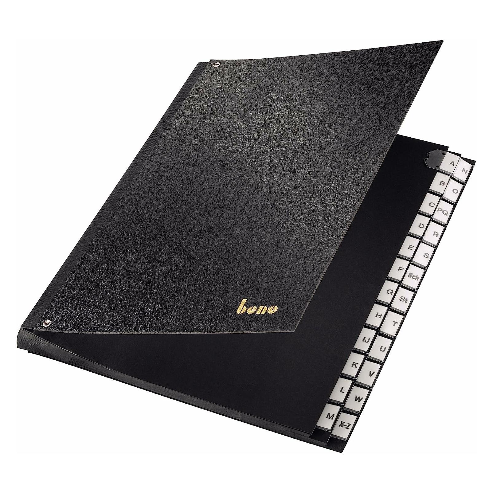Bene Pultordner A-Z schwarz (A4, 1x) (75100)