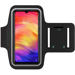 SmartFitness Xiaomi Redmi Note 7 Handy Sport Armband, Smartphone Sportarmband, Schwarz