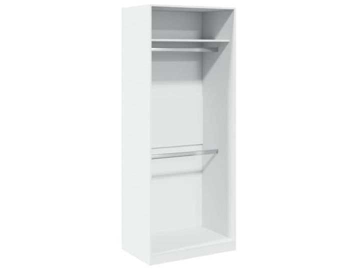 vidaXL Kleiderschrank Weiß 80x50x200 cm Holzwerkstoff