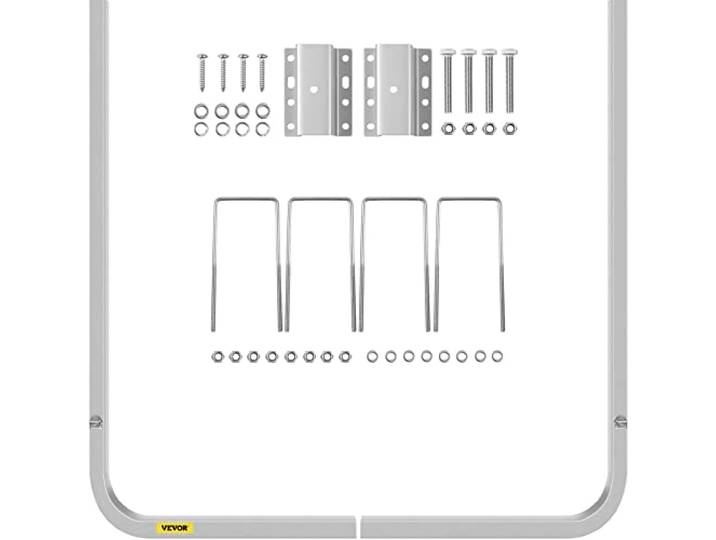 VEVOR Guides de Remorques de Bateaux 62x116 cm\, Une Paire de Guide de Mise à l’Eau en Aluminium\, Résistants à la Rouille avec Largeur Réglable\, pour Jet-Ski Bateau de Pêche Voilier Dériveur Marin