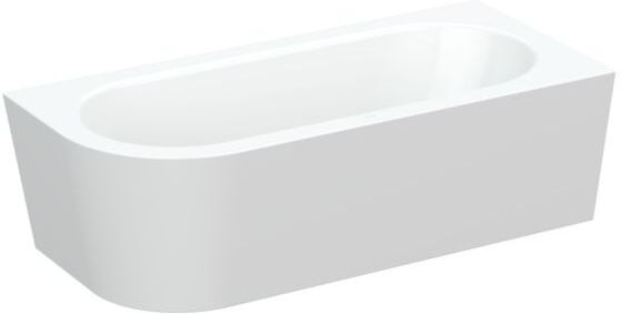 Bette Starlet V Silhouette Badewanne 6700000CELVK 185 x 85 cm, weiß, mit Schürze