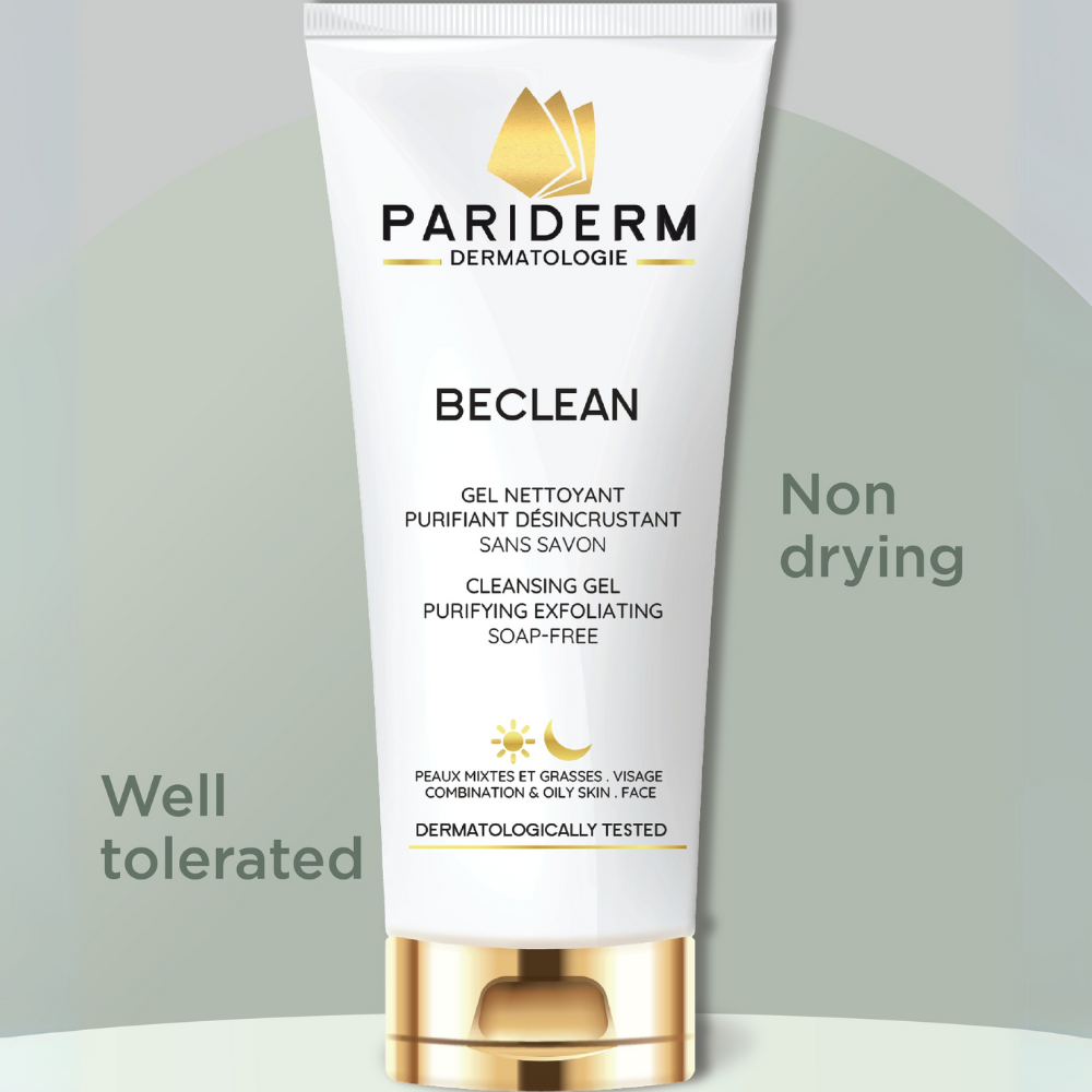 Pariderm BECLEAN Purifying Exfoliating Cleansing Gel 50mL