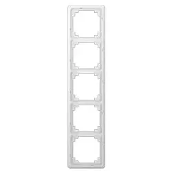 Rahmen CD plus - 5-fach (alpinweiß)