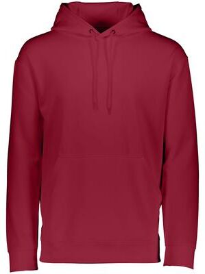 Augusta Sportswear 5505 Wicking Fleece Hoodie in Cardinal size 4XL