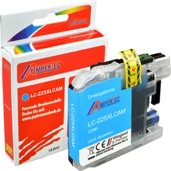 Ampertec Tinte kompatibel mit Brother LC-225XLC  cyan