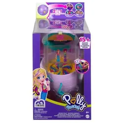 Polly Pocket Doppelspaß Rollschuhdisco Schatulle, zum Thema Disko