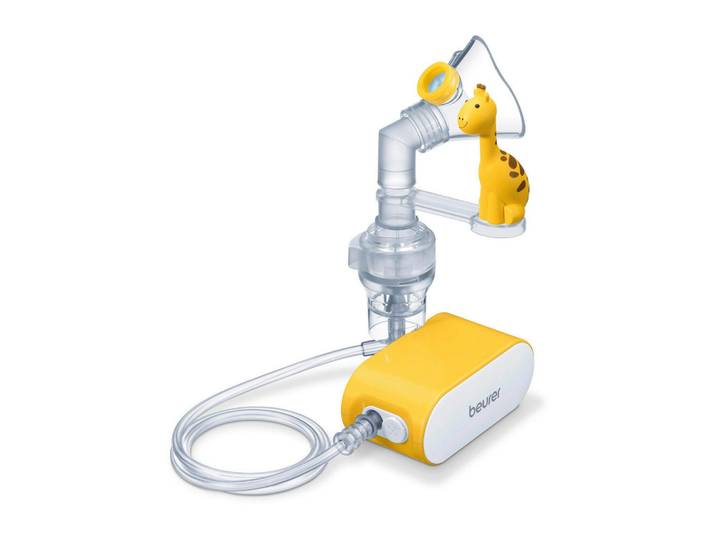Beurer Inhalator, Hellgelb, 19x16x8.2 cm, Freizeit & Co, Wellness & Gesundheit, Gesundheit