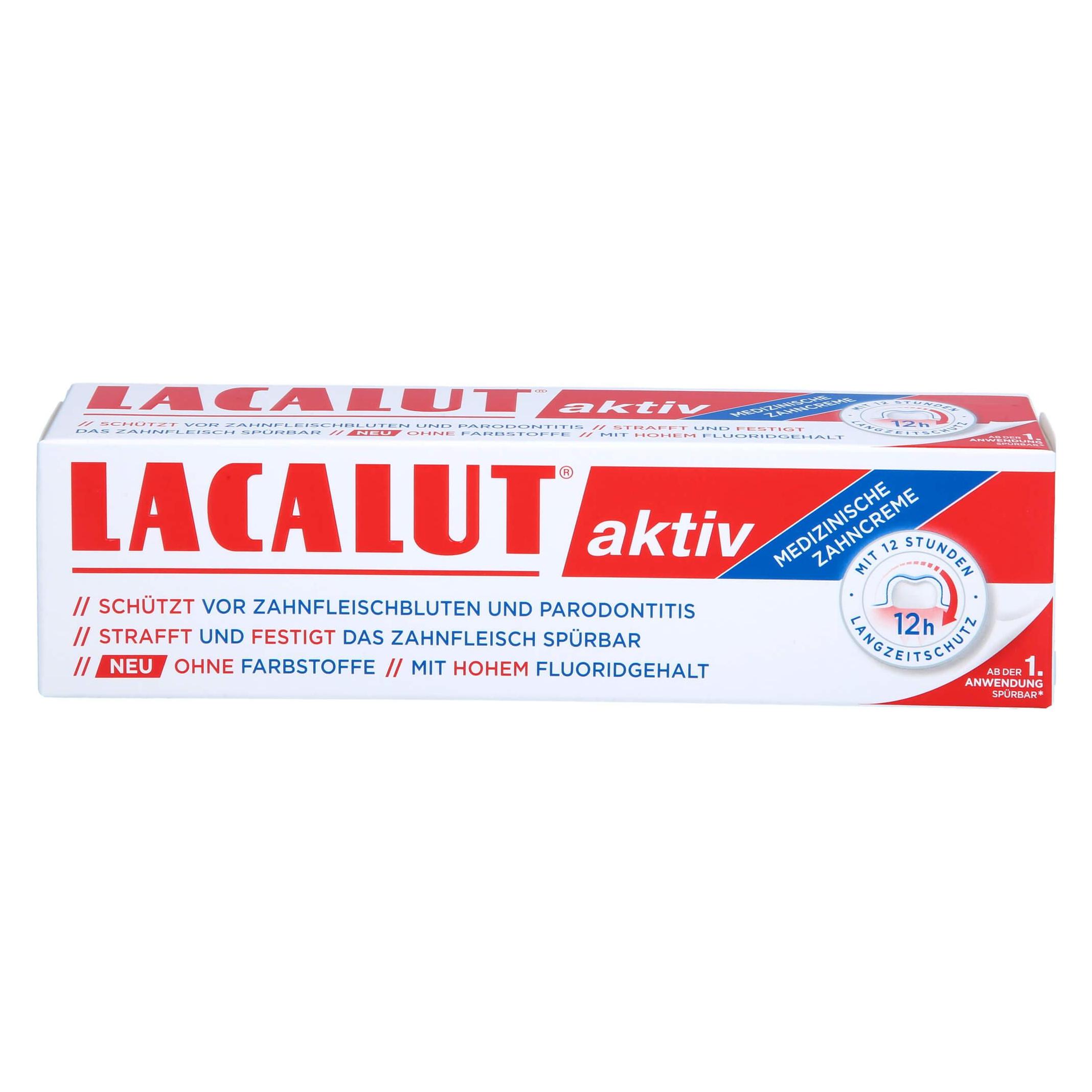 Dr. Theiss LACALUT aktiv Zahncreme, 100 ml Zahncreme (100 ml) (05484132)