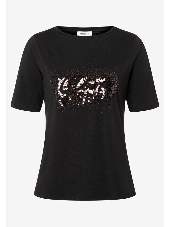 More & More Shirt in Schwarz - 36