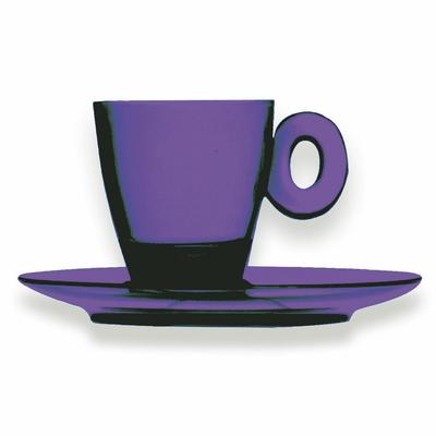 Mepra POLY ESPRESSOTASSE SPA & WELLNESS, 6er Set Amethyst