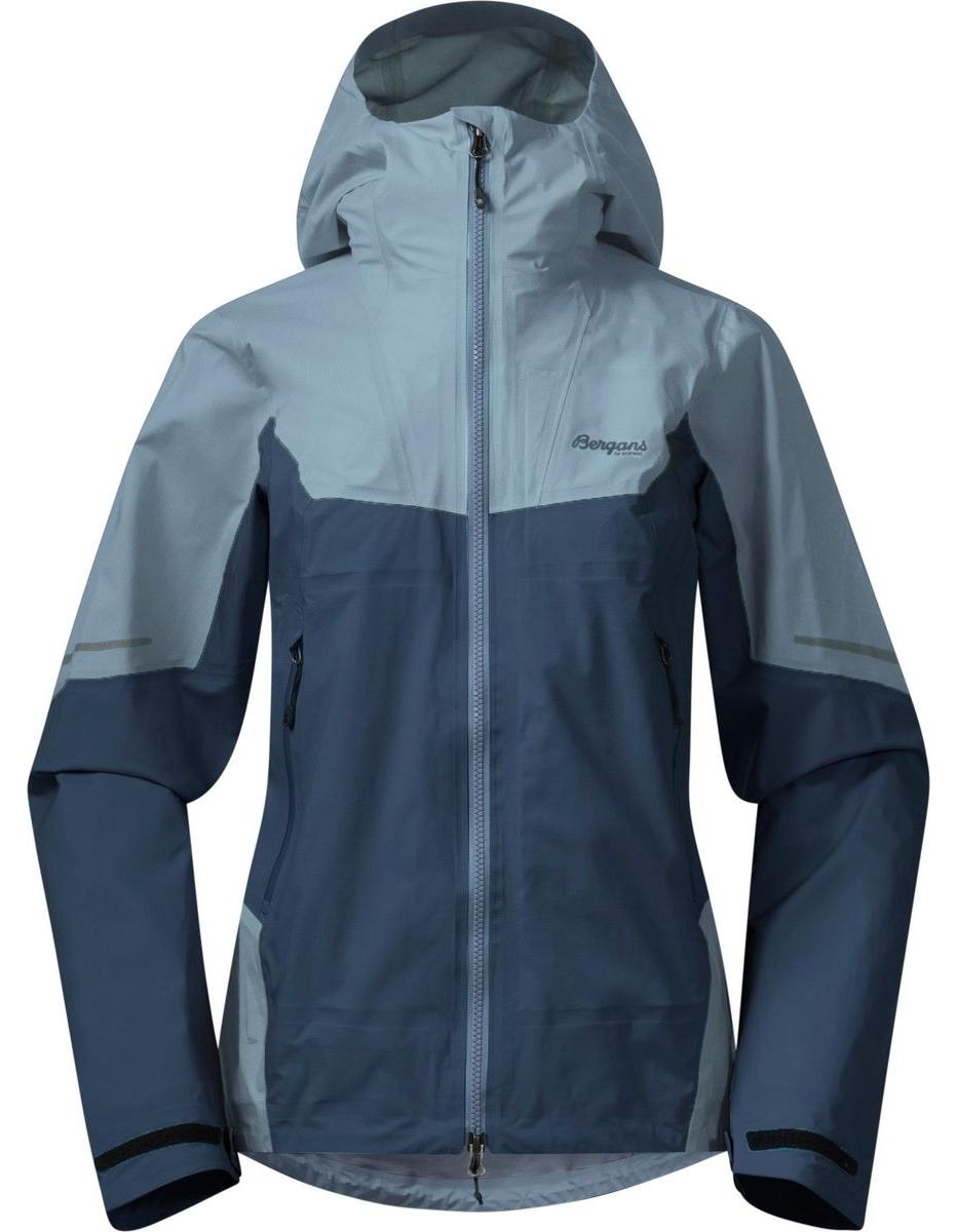 Bergans Damen Skijacke Senja 3L Jacket Blau XS