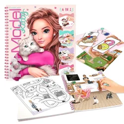 Create your TOPModel Kitty Malbuch