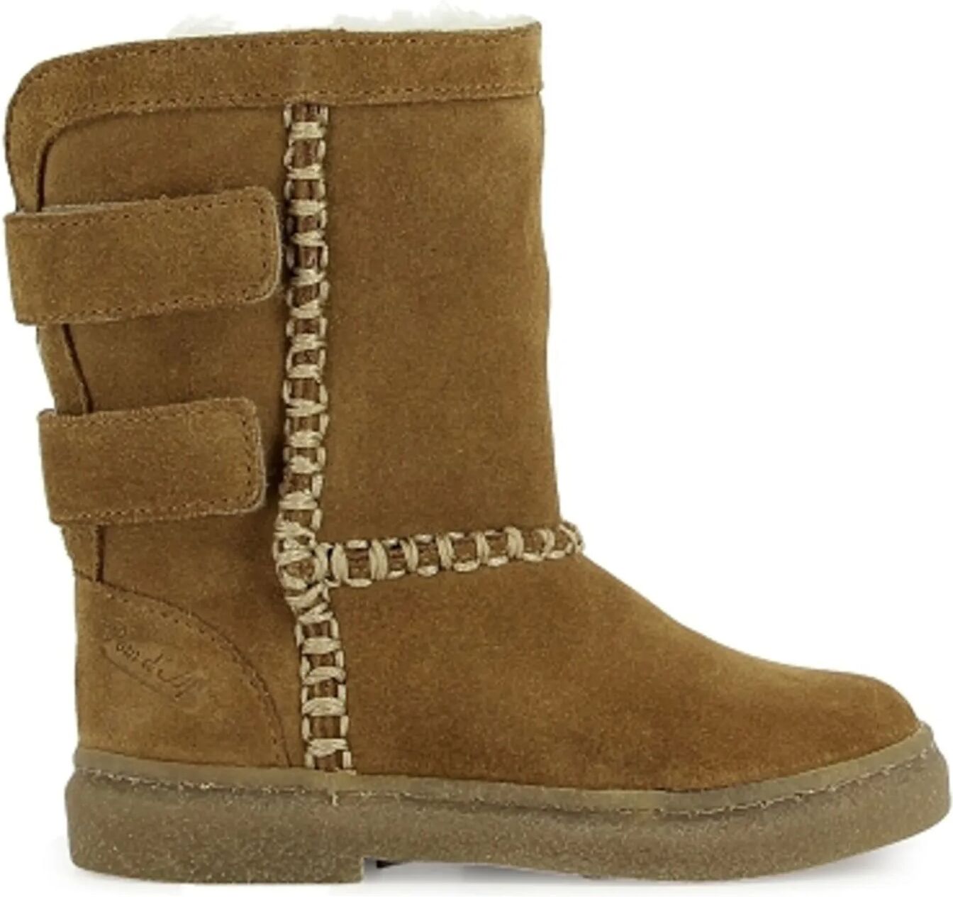 Pom d'Api Bottes Fourrées Trix Indian Caramel 24