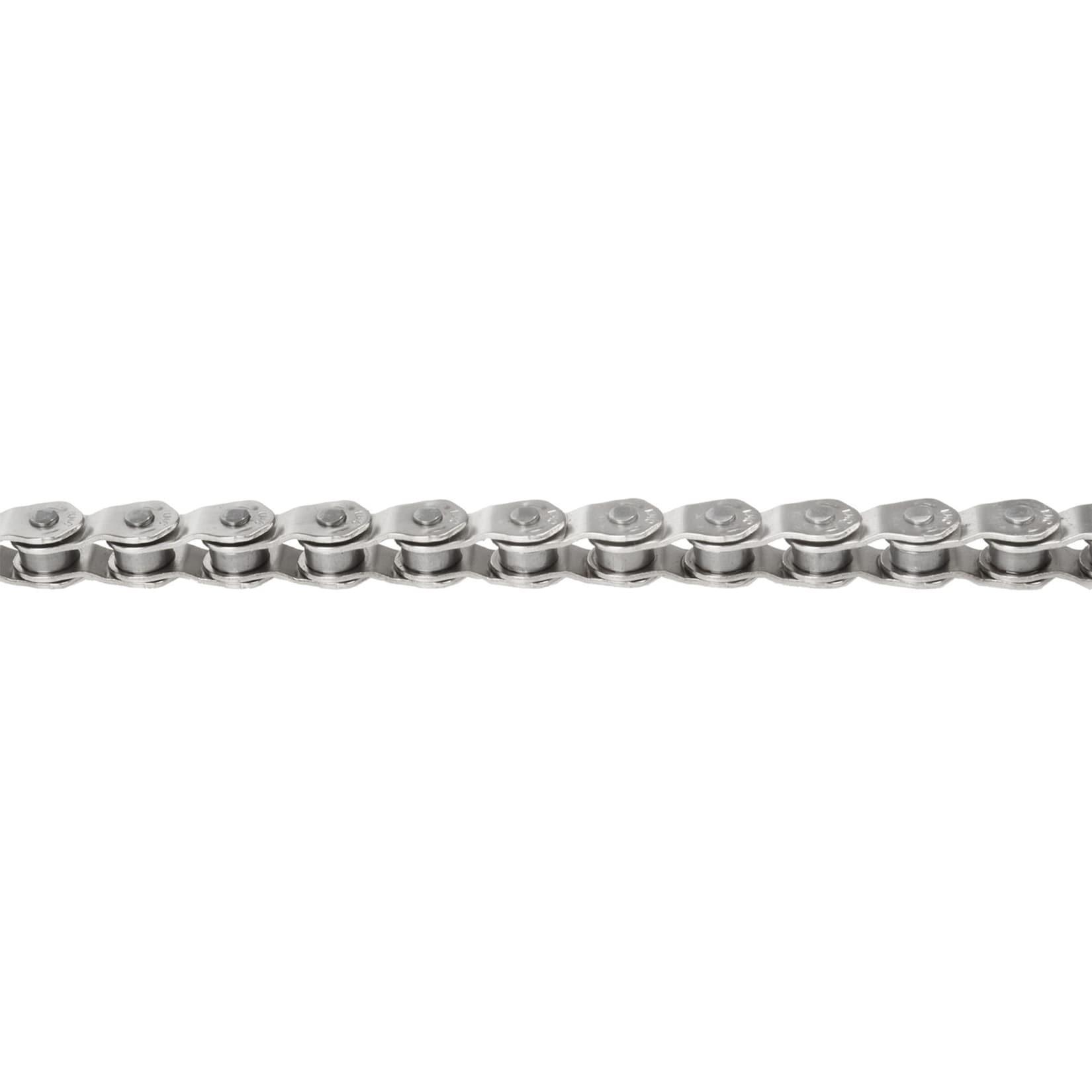 KMC HL1 Wide Silver Fahrradkette 1 fach 100 Glieder 1/2" x 1/8" Singlespeed Nabenschaltung Half Link Halbglied Fahrrad Kette