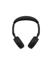 Jabra GN Jabra Evolve3 65 Flex MS Headset On-Ear Bluetooth kabellos kabelgebunden aktive Rauschunterdrückung USB-C über Bluetooth-Adapter Schwarz Zertifiziert für Microsoft Teams Zoom-zertifiziert Works With Google Meet MFi-zertifiziert (36699-999-899)