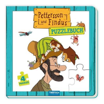 Trötsch Pettersson und Findus Pappenbuch Puzzlebuch, Gebundene Ausgabe von , Trötsch Verlag GmbH & Co. KG, 978-3-96552-839-0