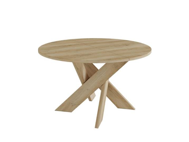 Table ronde DAVIS Imitation chêne