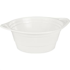 Papstar Suppenschalen 14254, aus Kunststoff, Einweg, Ø 15,6cm, 750ml, 100 Stück