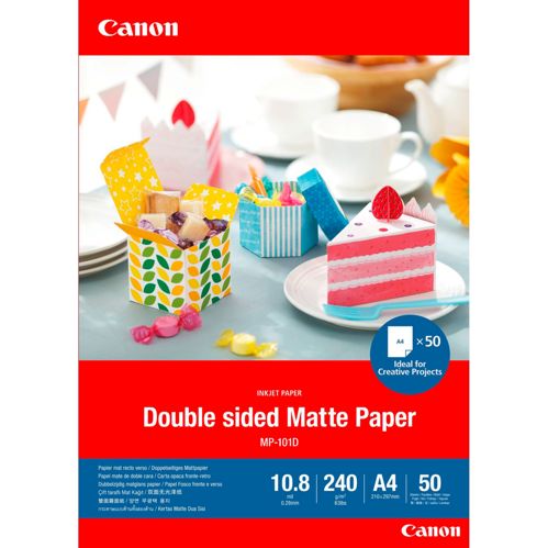 Canon MP-101 D A 4, 50 Blatt Double sided Matte Paper, 240 g
