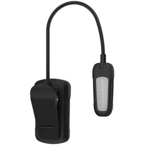 Ansmann Leselampe Clip-Light, mit Klemme, LED, dimmbar mit 3 Farbtemperaturen, USB & Akku