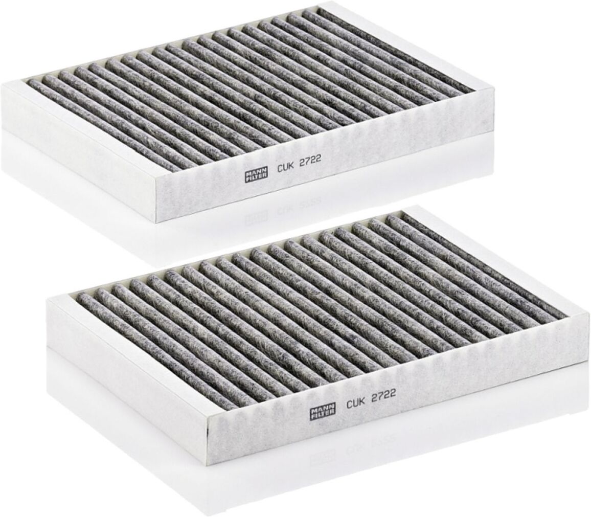Innenraumluftfilter mit Aktivkohle MANN-FILTER CUK 2722-2