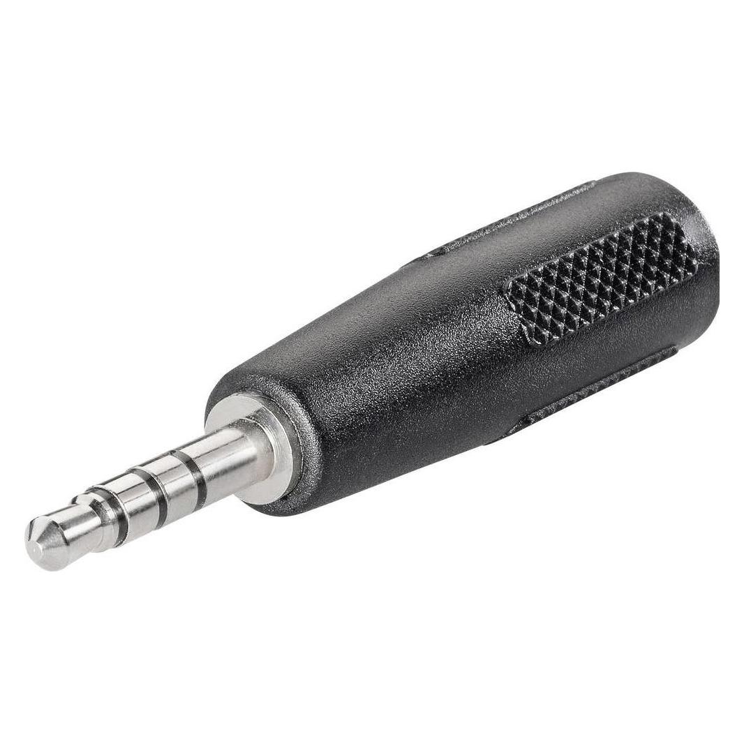BKL Electronic BKL Klinken-Adapter Klinkenstecker 3.5 mm (4 polig) auf Klinkenbuchse 3.5 mm (Stereo) (Klinkenadapter) (1102054)