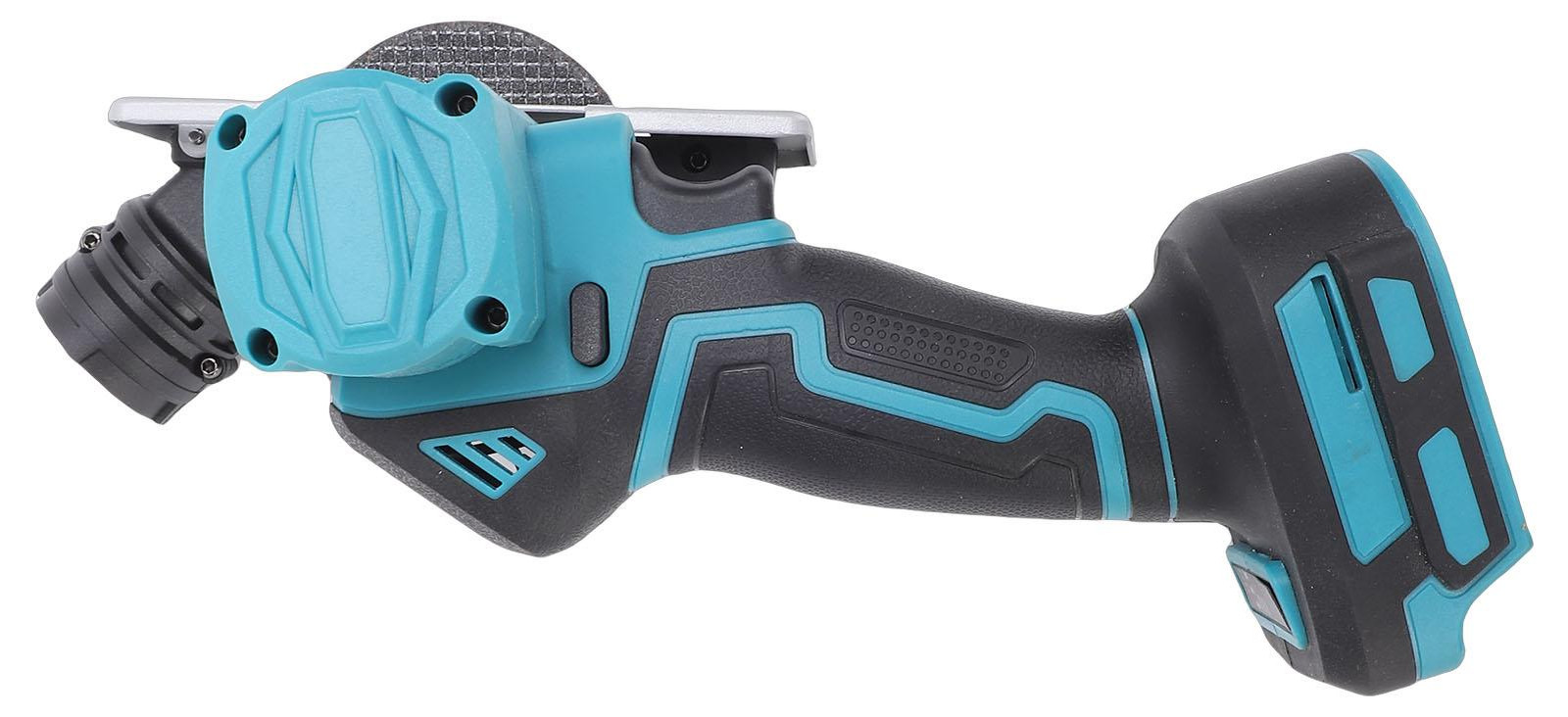 Gistuch Accu-mini cirkelzaag met 7,6 cm (3 inch) zaagbladen en stofafzuiging