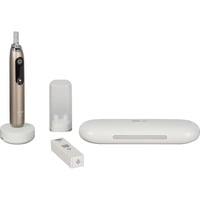 Oral-B iO Series 10 , Elektrische Zahnbürste gold/schwarz, Eclipse Gold