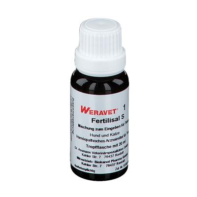 Fertilisal S1 Tropf.f.Hunde/Katzen/heim-u.Zootiere 20 ml Tropfen