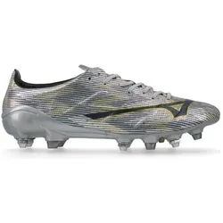 Mizuno, Herren, Fussballschuhe, Alpha II SG (41), Silber, Gold