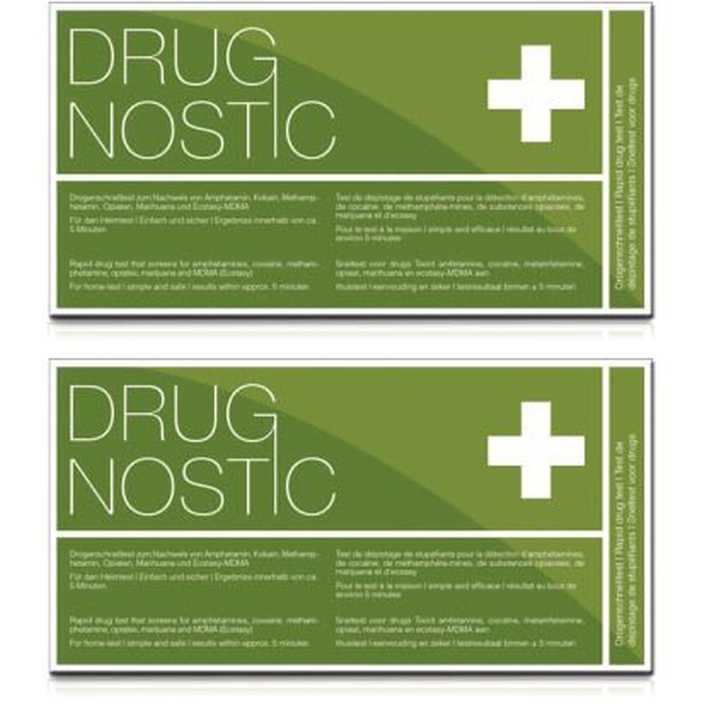 Drugnostic Drogennachweistest 2x 2x2 St Test