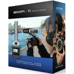 Zoom F1-SP Field Audio Recorder, SGH-6 Shotgun Mikrofon
