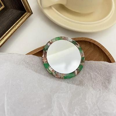 Uplift Essentials Vintage Floral Compact Mirror Dual Sided Retro Rose Pocket Mirror style 5