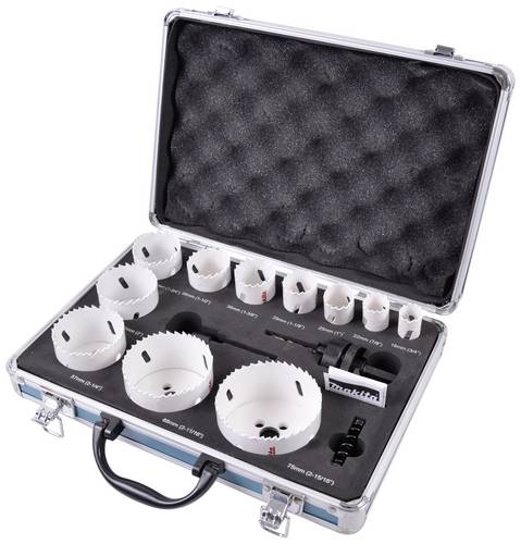 Makita D-47298 Lochsägen-Set 14teilig 1 Set
