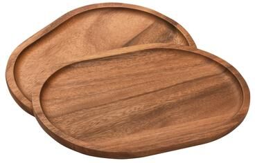 Kalmar Home "Oval Plates - Large - Set of 2 - 8"" x 11"""