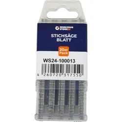 WS24 20x Bi-Metall Stichsägeblatt geschliffen/konisch auf Stoß GL 100 mm sauber/splitterfrei - WS24-100013