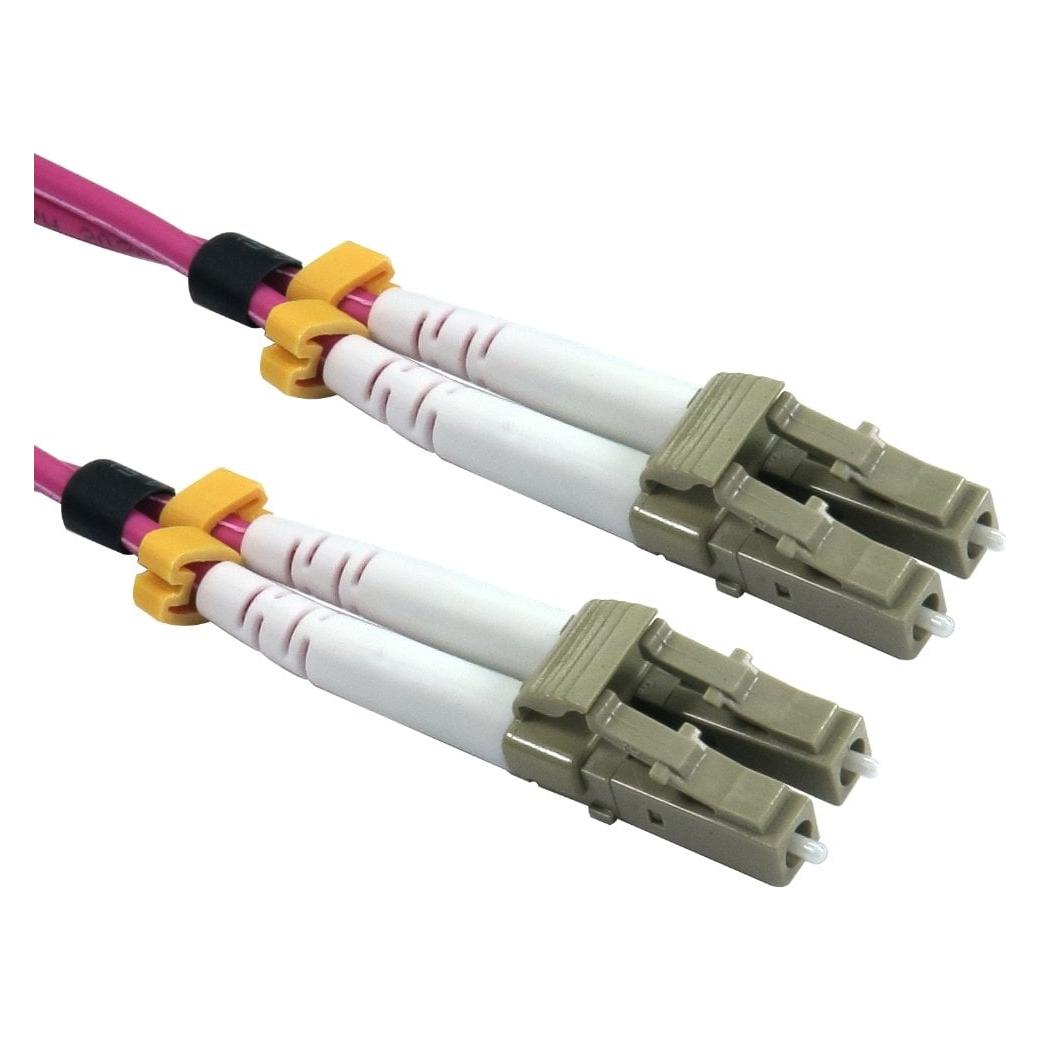 Cables Direct 1mtr Lc-Lc Mmd Om4 Fibre Cable (1 m) (FB4M-LCLC-010EVD)
