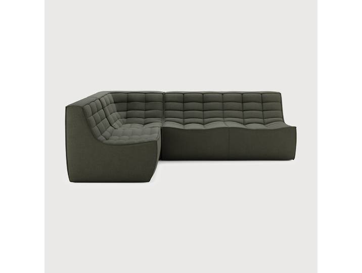 Ethnicraft N701 Modulares Sofa-Set 1-Sitzer