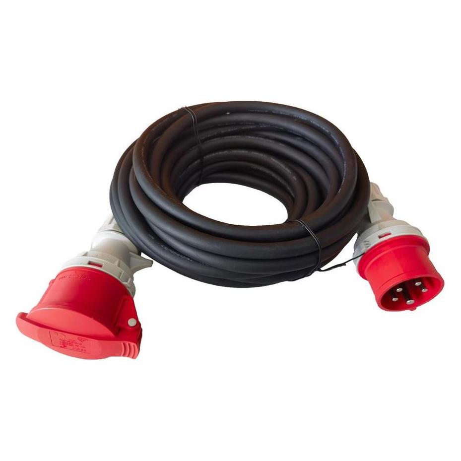 RS PRO 25m 1 Socket CEE Extension Lead, 400 V, IP44 (25 m, CEE 7/3, CEE 7/4) (2805693)